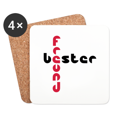 Beste Freunde Geschenke Untersetzer - BESTER FREUND