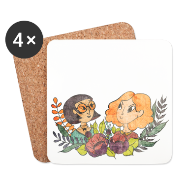 Beste Freunde Geschenke Untersetzer - Beste Freunde