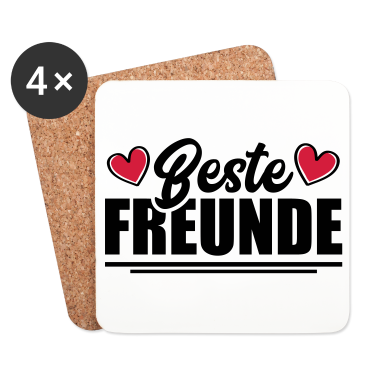 Beste Freunde Geschenke Untersetzer - Beste Freunde Freundschaft