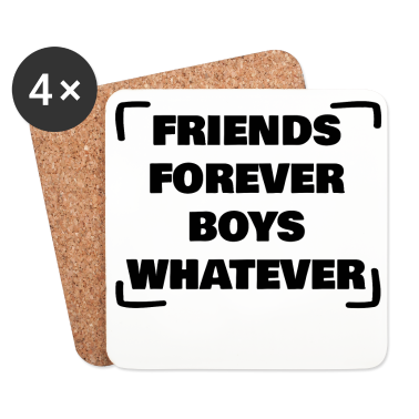 Beste Freunde Geschenke Untersetzer - BESTE FREUNDE FREUNDESKREIS