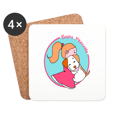 Beste Freunde Geschenke Untersetzer - Beste Freunde