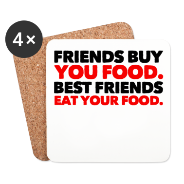 Beste Freunde Geschenke Untersetzer - Freunde für Immer Bester Freund