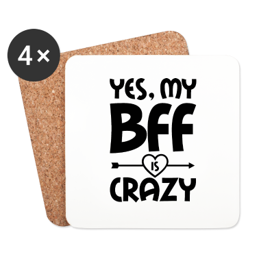 Beste Freunde Geschenke Untersetzer - Beste Freunde BFF