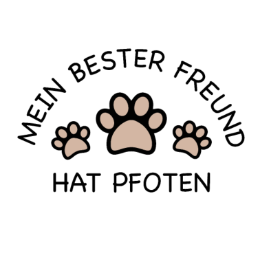 Motiv Mein bester Freund hat Pfoten