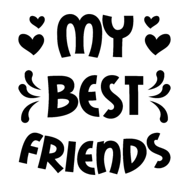 Motiv Beste Freunde BFF