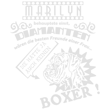 Motiv Boxer bester Freund