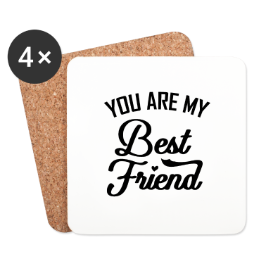 Beste Freunde Geschenke Untersetzer - Beste Freunde BFF