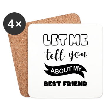 Beste Freunde Geschenke Untersetzer - Beste Freunde BFF