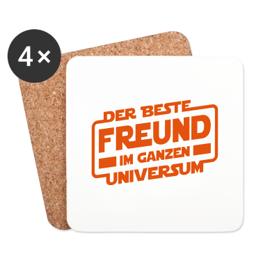 Beste Freunde Geschenke Untersetzer - Bester Freund im Universum