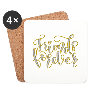 Beste Freunde Geschenke Untersetzer - Beste Freunde