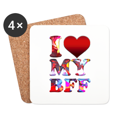 Beste Freunde Geschenke Untersetzer - Beste Freunde