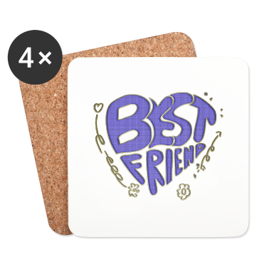 Beste Freunde Geschenke Untersetzer - Beste Freunde