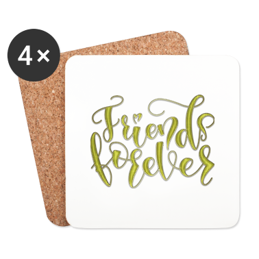 Beste Freunde Geschenke Untersetzer - Beste Freunde