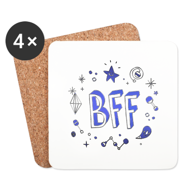 Beste Freunde Geschenke Untersetzer - Beste Freunde