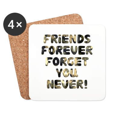Beste Freunde Geschenke Untersetzer - Beste Freunde