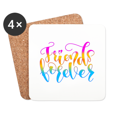 Beste Freunde Geschenke Untersetzer - Beste Freunde