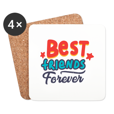 Beste Freunde Geschenke Untersetzer - Beste Freunde