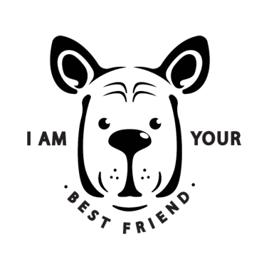 Motiv Hund Ich bin dein bester Freund