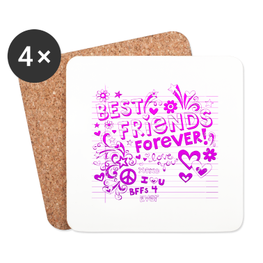 Beste Freunde Geschenke Untersetzer - Beste Freunde