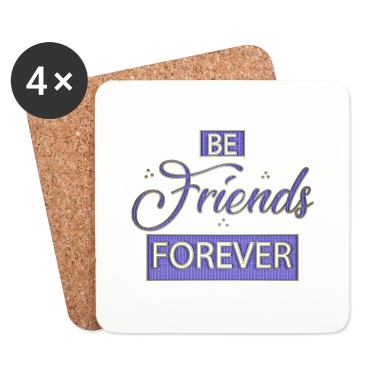 Beste Freunde Geschenke Untersetzer - Beste Freunde