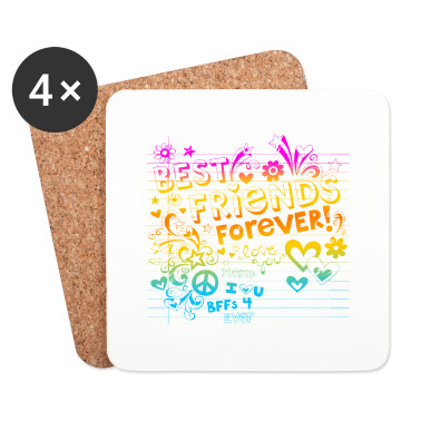 Beste Freunde Geschenke Untersetzer - Beste Freunde