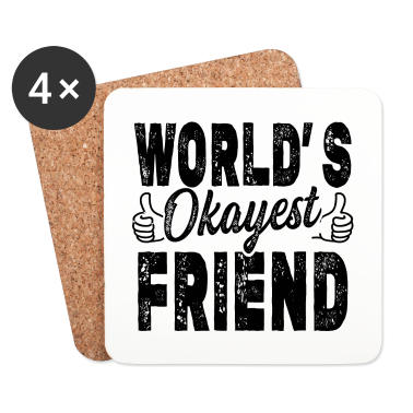 Beste Freunde Geschenke Untersetzer - welt beste freunde