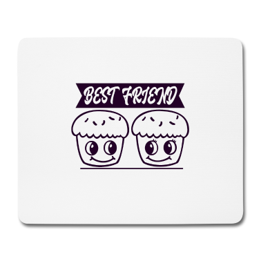 Beste Freunde Geschenke Mousepad - beste Freunde