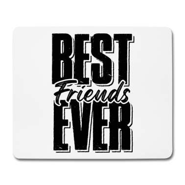 Beste Freunde Geschenke Mousepad - beste freunde