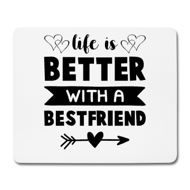 Beste Freunde Geschenke Mousepad - bester freund