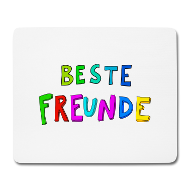 Beste Freunde Geschenke Mousepad - Beste Freunde