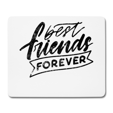 Beste Freunde Geschenke Mousepad - Beste Freunde