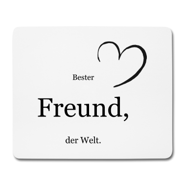 Beste Freunde Geschenke Mousepad - Bester Freund