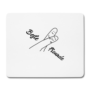 Beste Freunde Geschenke Mousepad - beste freunde