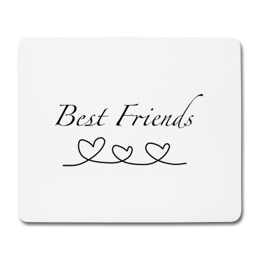 Beste Freunde Geschenke Mousepad - Beste Freunde