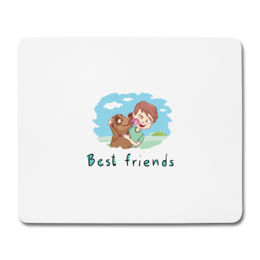 Beste Freunde Geschenke Mousepad - Beste Freunde