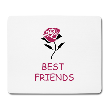 Beste Freunde Geschenke Mousepad - Beste Freunde