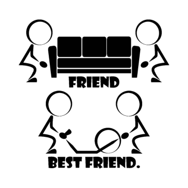Motiv Beste Freunde