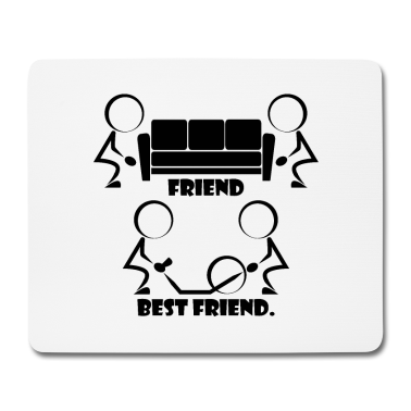 Beste Freunde Geschenke Mousepad - Beste Freunde