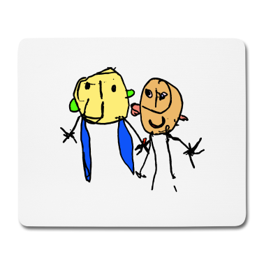 Beste Freunde Geschenke Mousepad - Beste Freunde