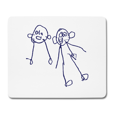 Beste Freunde Geschenke Mousepad - Beste Freunde