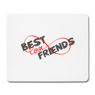 Beste Freunde Geschenke Mousepad - Beste Freunde