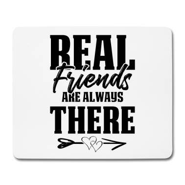 Beste Freunde Geschenke Mousepad - echter bester freund
