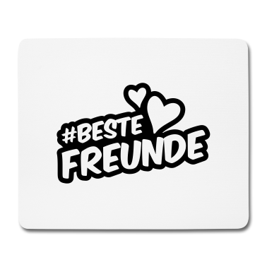 Beste Freunde Geschenke Mousepad - Beste Freunde Freundschaft