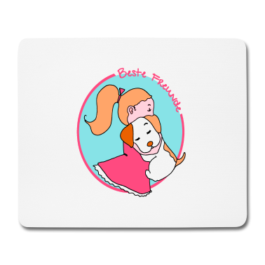 Beste Freunde Geschenke Mousepad - Beste Freunde