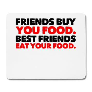 Beste Freunde Geschenke Mousepad - Freunde für Immer Bester Freund