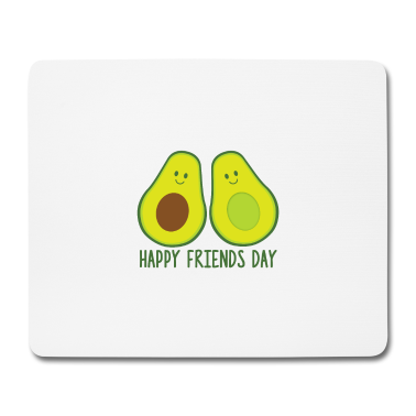 Beste Freunde Geschenke Mousepad - Beste Freunde Avocado