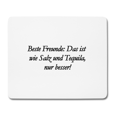 Beste Freunde Geschenke Mousepad - Beste Freunde Design