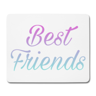 Beste Freunde Geschenke Mousepad - Best friend - bester Freund