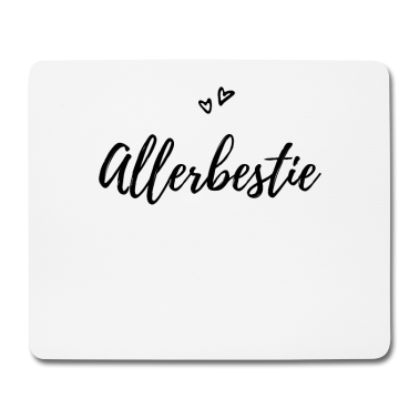 Beste Freunde Geschenke Mousepad - Allerbestie - Beste Freunde