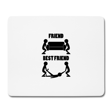 Beste Freunde Geschenke Mousepad - Betrunkene Freunde Bester Freund Freundschaft